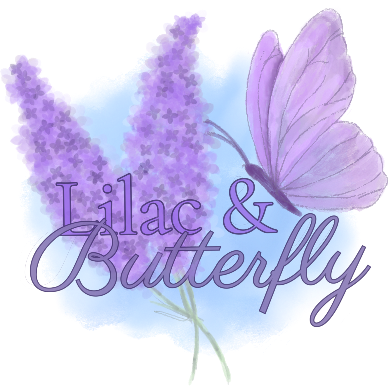 Lilac & Butterfly logo